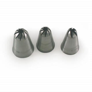 Насадка для кондитерского мешка Звезда d 5 мм, металл, Martellato, Италия